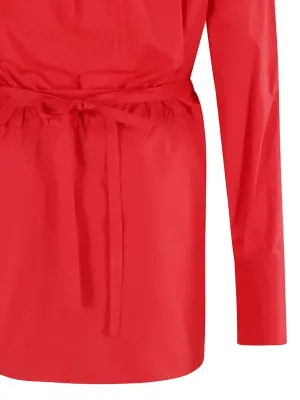 Платье-рубашка мини на пуговицах