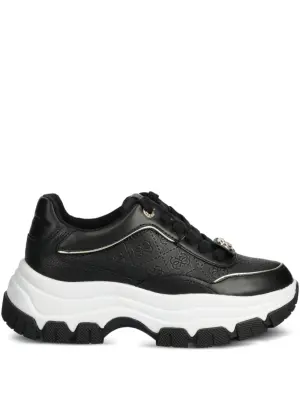 Кроссовки на платформе с логотипом