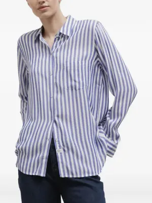 Полосатая рубашка Wren с длинными рукавами