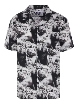 Рубашка Glenapalooza с короткими рукавами и принтом