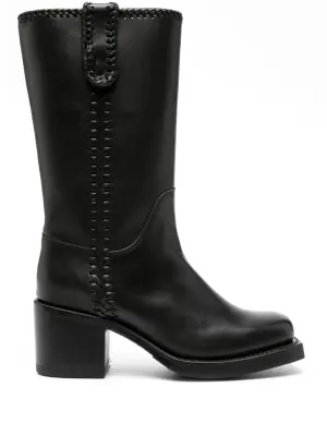 Aumandra 65mm leather boots