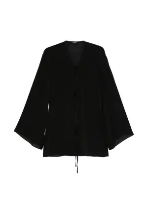 Накидка с завязками