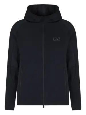 Худи на молнии с логотипом