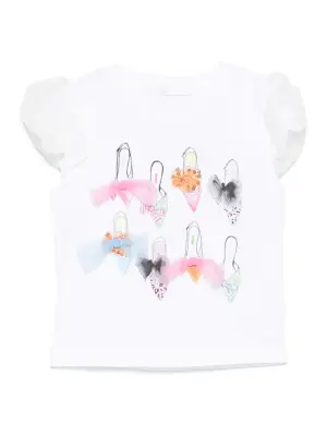 Футболка с бантом