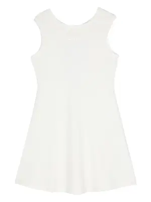 Трикотажное платье с логотипом