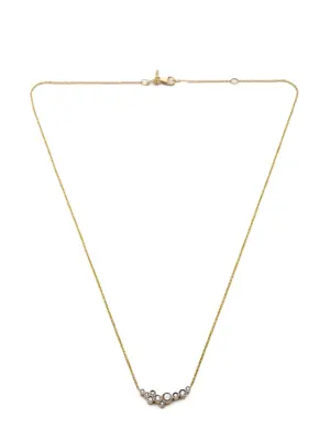 18kt yellow gold Celeste diamond necklace
