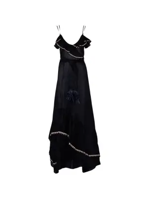 Платье с оборками