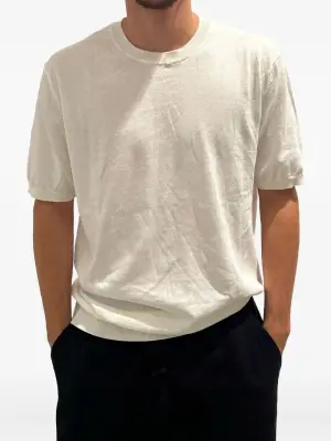 Футболка с круглым вырезом