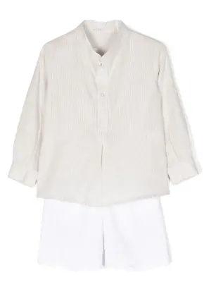 Комплект из рубашки и шортов