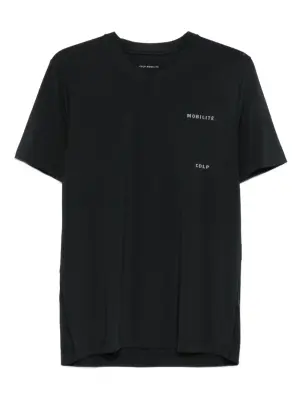 Футболка с принтом логотипа