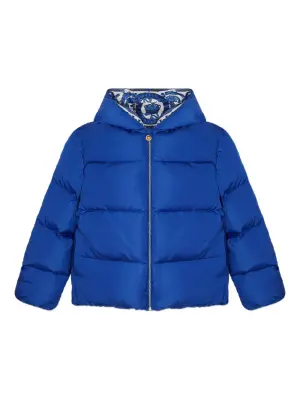 пуховик Barocco Foulard с капюшоном