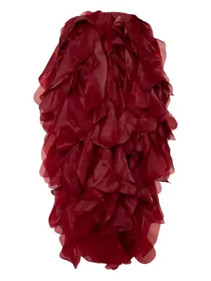 Кейп с оборками