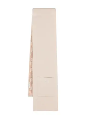 Шарф с узором FF