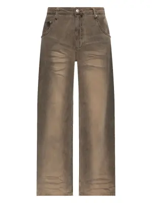 широкие джинсы