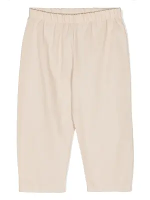 Укороченные брюки прямого кроя