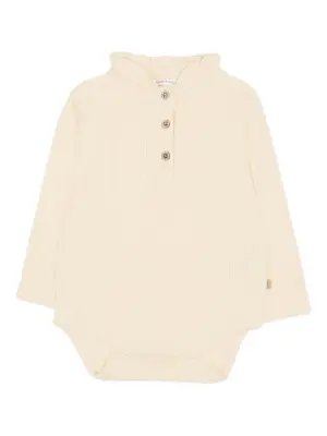 Боди с длинными рукавами и оборками