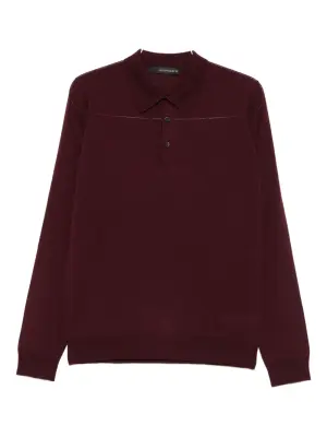 Поло с длинными рукавами