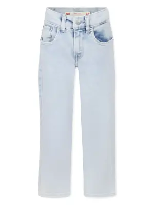 Джинсы с нашивкой-логотипом