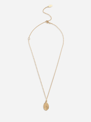 Детское ожерелье из желтого золота 18 карат