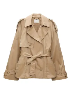 тренч Luxury с регулируемым подолом