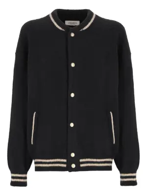 Вязаный бомбер