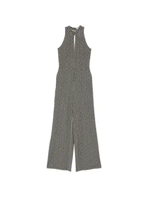 Комбинезон с геометричным принтом