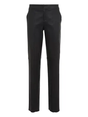 брюки с декоративными швами