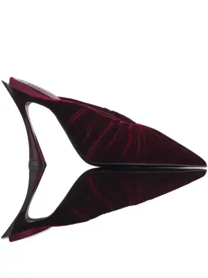 Мюли с заостренным носком