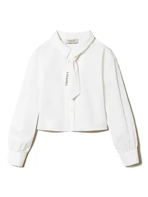 Поплиновая рубашка