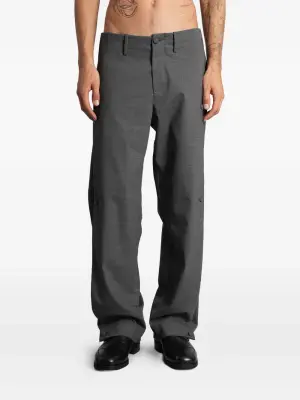 Брюки с отделкой пуговицами