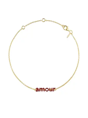 Браслет с надписью