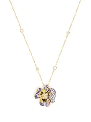 Колье с сапфирами