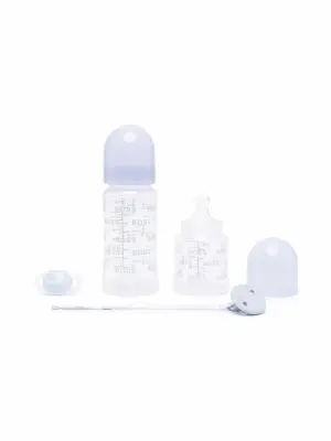 набор из бутылочек и пустышки с логотипом