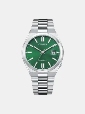 Автоматические часы Tsuyosa зелёные NJ0150-81X