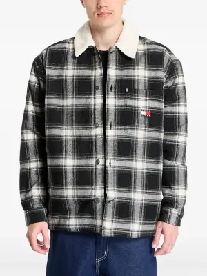 куртка-рубашка в клетку