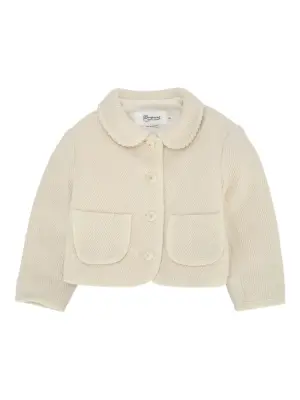 Куртка с узором в елочку