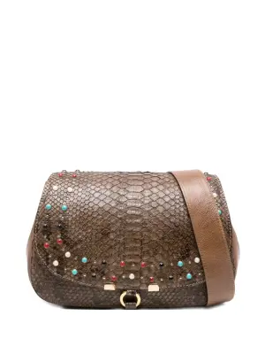 Сумка-сэтчел с заклепками