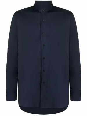 Рубашка с закругленным подолом