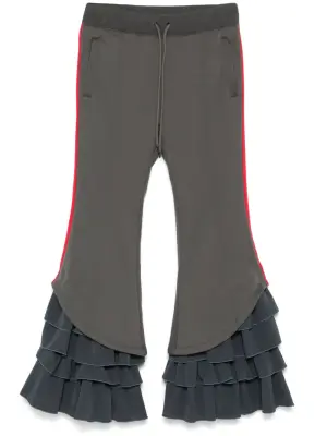 Спортивные брюки с оборками
