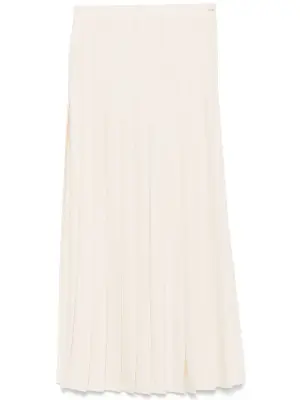 Плиссированная юбка макси