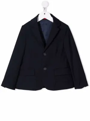Однобортный пиджак из шерсти