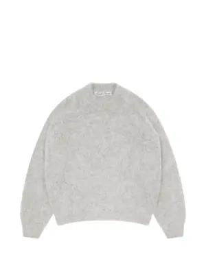 Свитер с воротником-стойкой