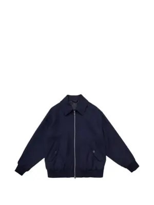 Куртка на молнии с накладными карманами