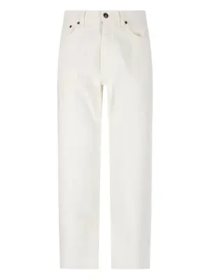 Джинсы на пуговицах