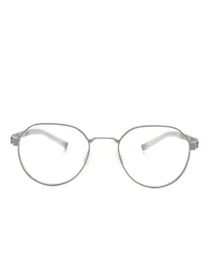 Очки в круглой оправе