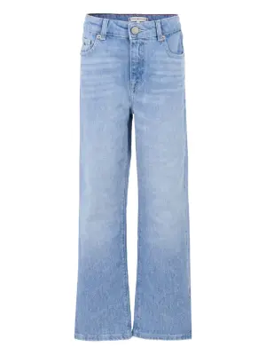 джинсы с нашивкой-логотипом