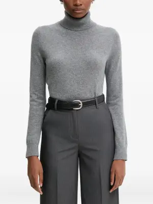 Свитер с высоким воротником