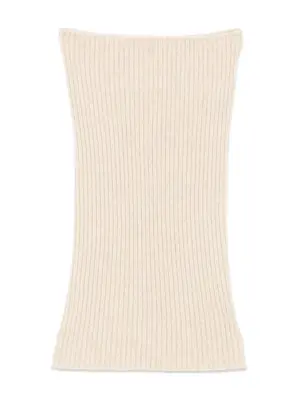 Шарф-снуд в рубчик