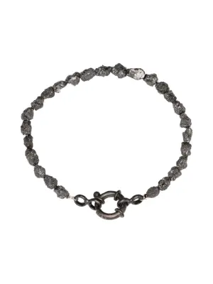 Браслет с черными бриллиантами