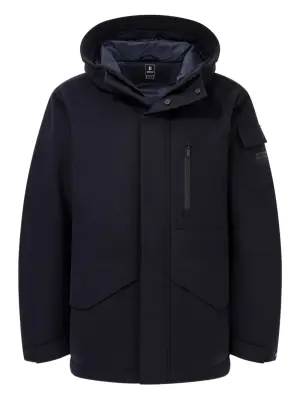 Стёганая парка с капюшоном